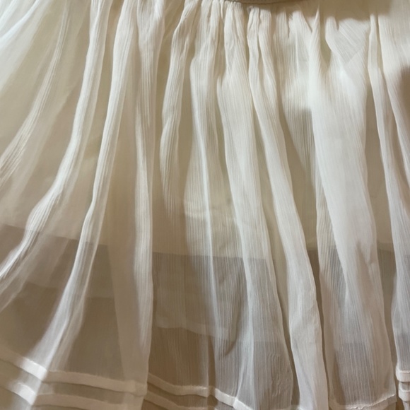 Junior Medium Adorable Sheer Underlined Flare Mini Skirt by Hollister- excellent - Picture 3 of 6